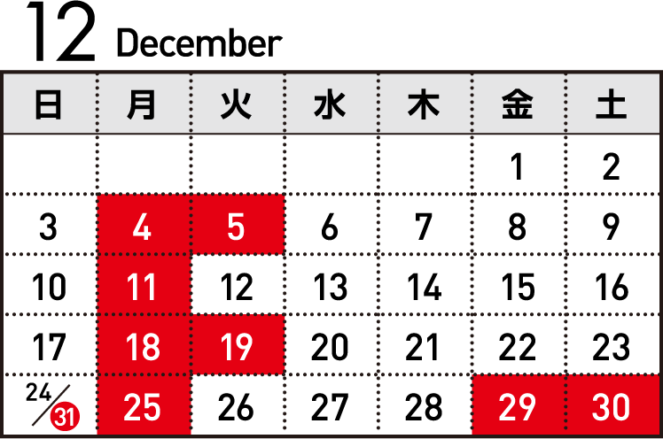 12 December