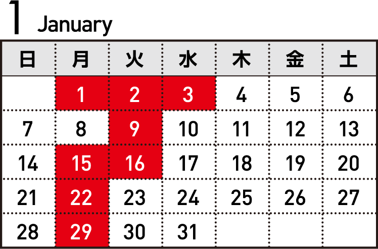 1 January